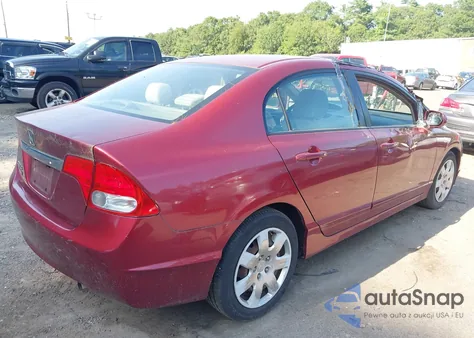 2011 Honda Civic Lx из США, поврежденный, VIN 2HGFA1F52BH548338